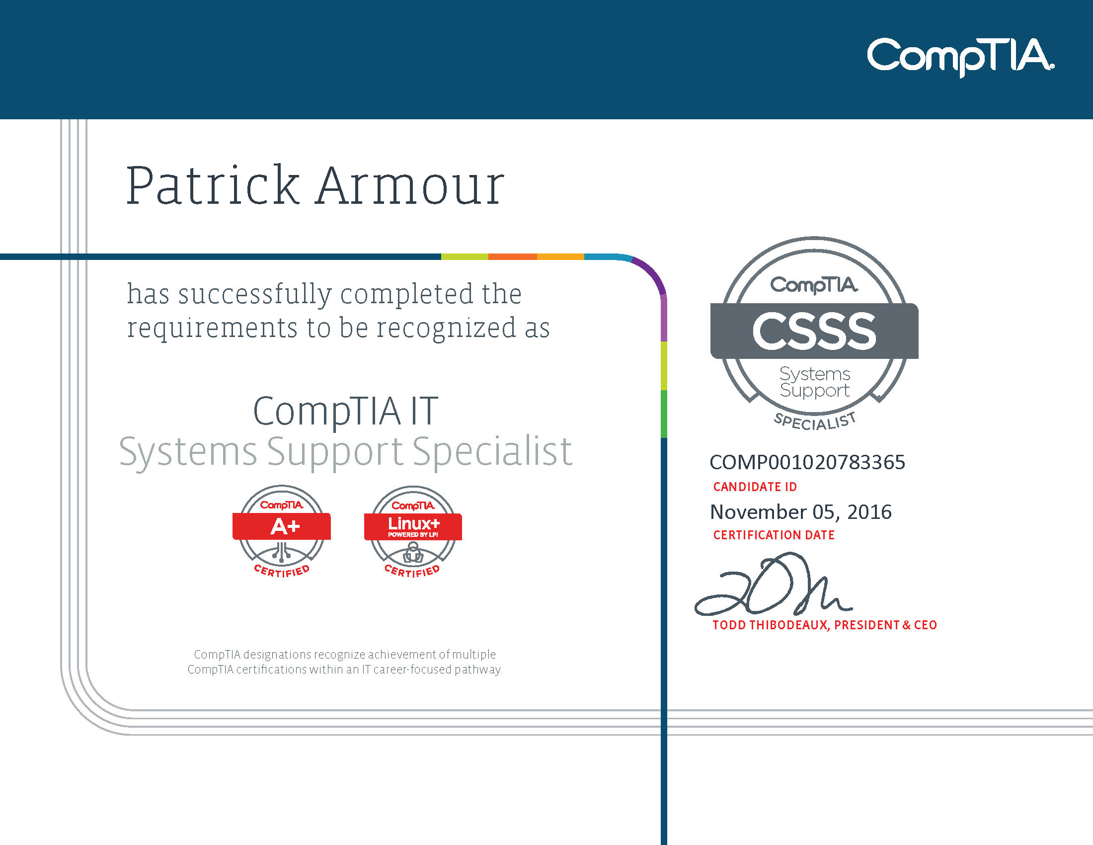 CompTIA Certification